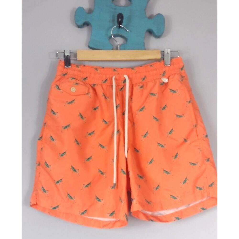 Polo Ralph Lauren Grasshopper Swim Trunks Swimsuit Small Beach Summer Swimwear